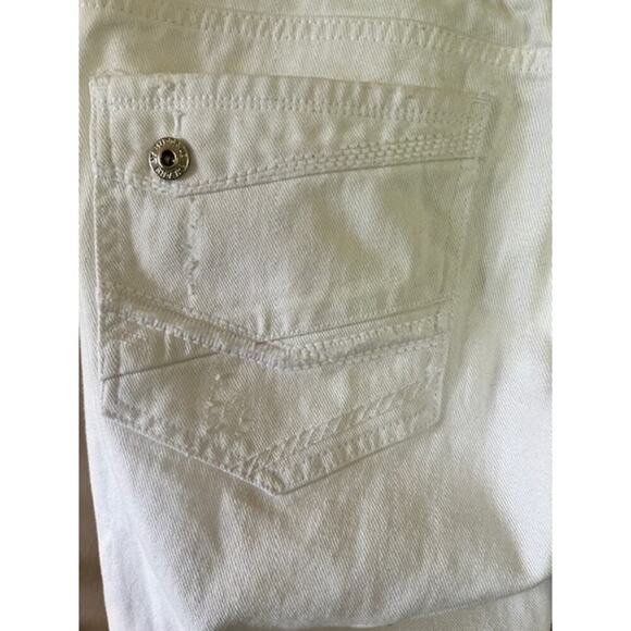 Buffalo David Bitton JJ Denim Co Spencer Slim White Distressed Jeans Men’s 31x32 - Picture 4 of 10